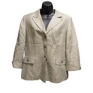 Tahari Beige Women's Blazer